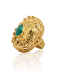Gold & Emerald Ring "Muses"