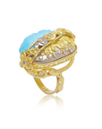 Turquoise Ring "Nymphs"