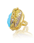 Turquoise Ring "Nymphs"